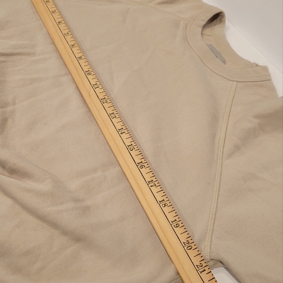 Leallo French Terry Crewneck Sweater Women's Size XS - Picture 6 of 8